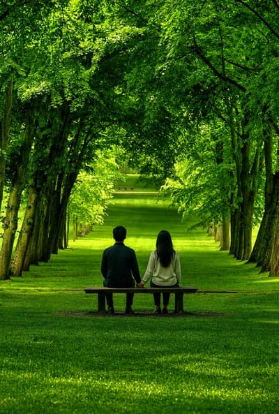 Give nature a chance. 
Let the world slow down for a moment.