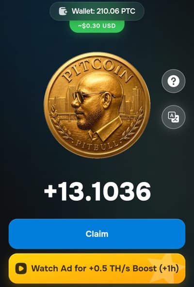 Pitcoin its like ATF 

Join Now 👇
https://t.me/pitbullcoinbot/app?startapp=952079540