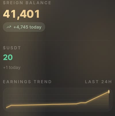$REIGN Airdrop

Join Now 👇
https://xreign.app/login?ref=J4ZBNJ3Z

Sign up with X account