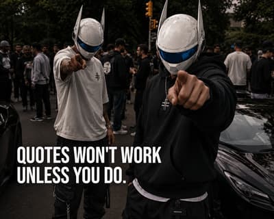 Are you working...?? realy?