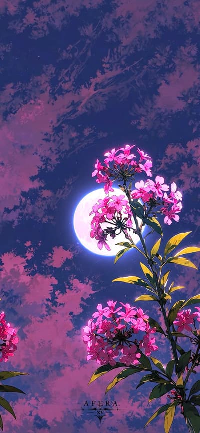 the moon is beautiful