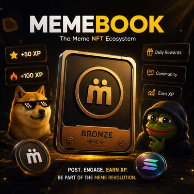 Memebook is getting more interesting every day 👀🔥

Exploring the ecosystem, collecting XP, and watching the community grow. 🚀 💝
Let’s see what Memebook has in store! 
#Memebook #MemeNFT #Web3