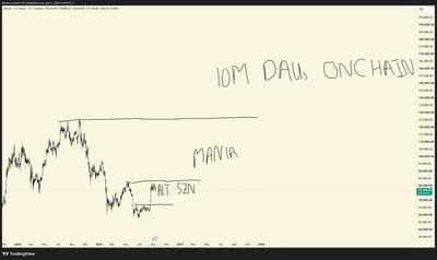 if you are watching bitcoin's 1-2% candles you are not playing this game correctly