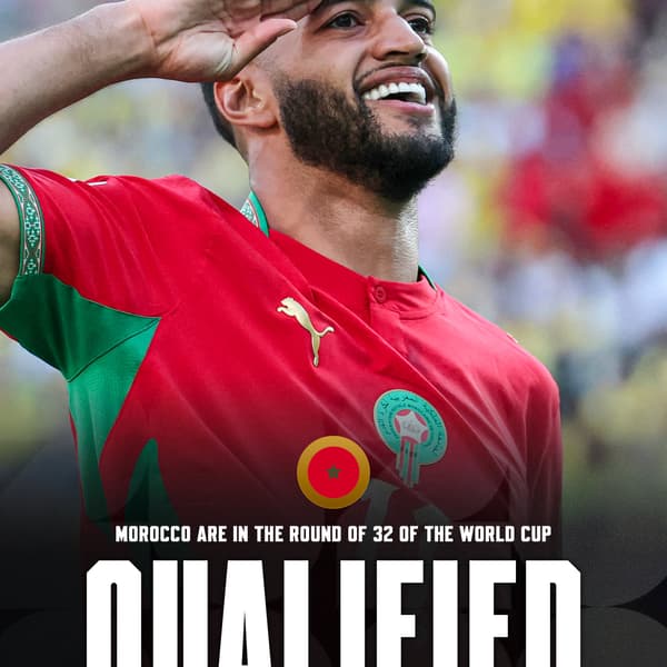 Morocco qualify for World Cup round of 32!