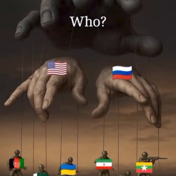 who is this behind this hand?