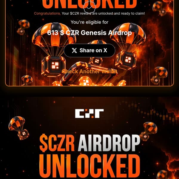 my eligible CZR Token 613 😂