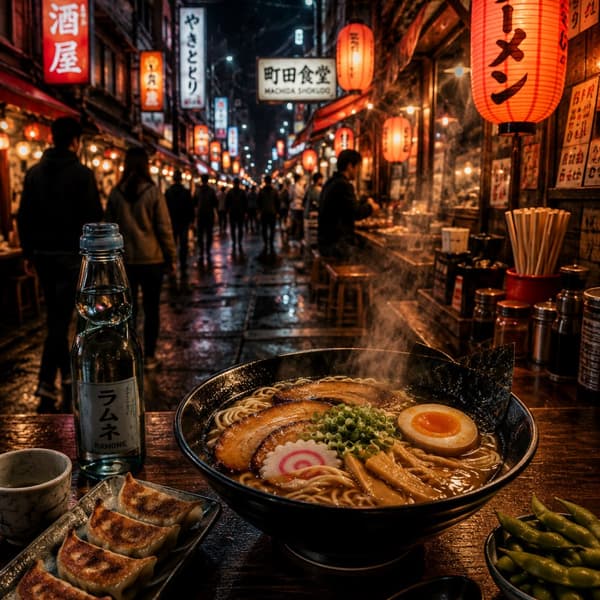 Late nights taste better with ramen. 🍜✨