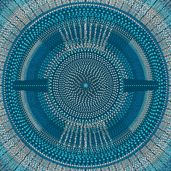 ART on Access Protocol 
by subscription 
Rockpools ~ a five piece set of digital paintings. This is the fourth piece.

🖼️ Urchins & Starfish