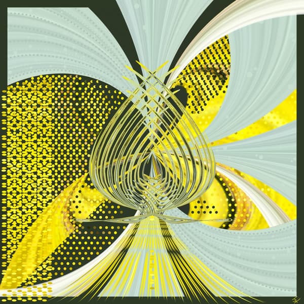 ART on Access Protocol 
Wattle ~ a two piece digital painting set shared with subscribers. This is the second piece

Wattle Unity